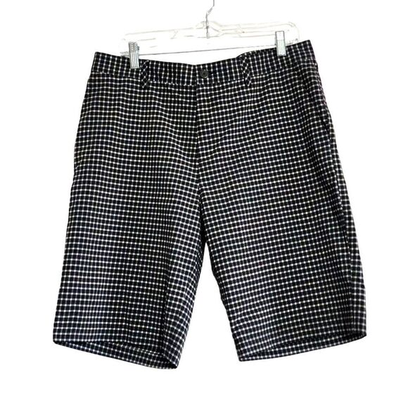 adidas Other - Adidas black & gray plaid shorts
